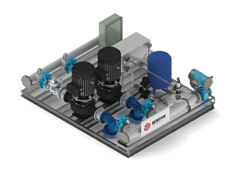 Auxiliary pump station system